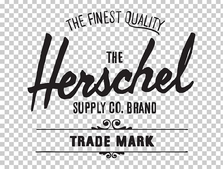 Logo Herschel Supply Co. Brand Backpack Emblem PNG, Clipart, Area, Backpack, Barque, Black, Black And White Free PNG Download
