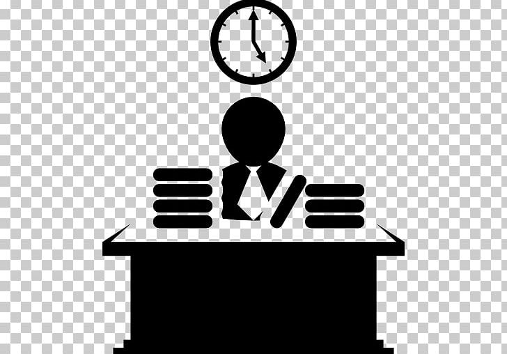 Computer Icons Office Desk PNG, Clipart, Area, Black, Black And White, Brand, Businessperson Free PNG Download