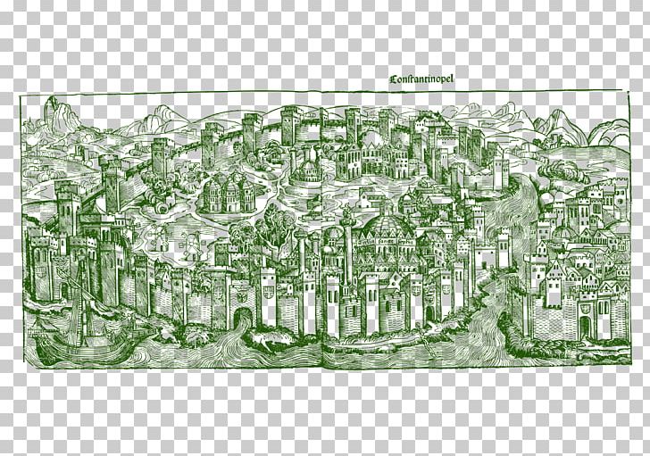 Constantinople Byzantine Empire Nuremberg Chronicle Weltchronik Byzantium PNG, Clipart,  Free PNG Download