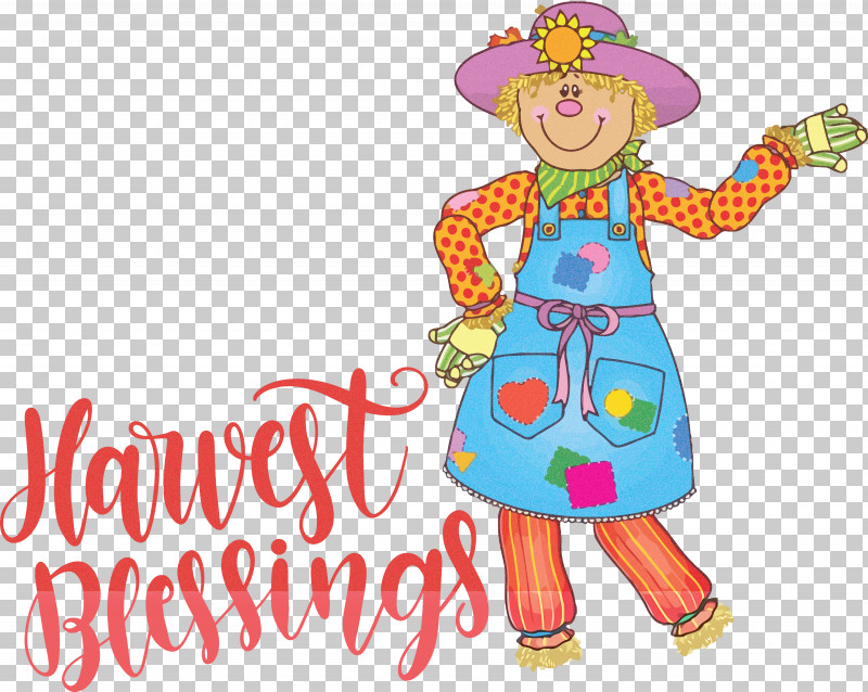 Harvest Blessings Thanksgiving Autumn PNG, Clipart, Autumn, Harvest, Harvest Blessings, Harvest Festival, Scarecrow Free PNG Download