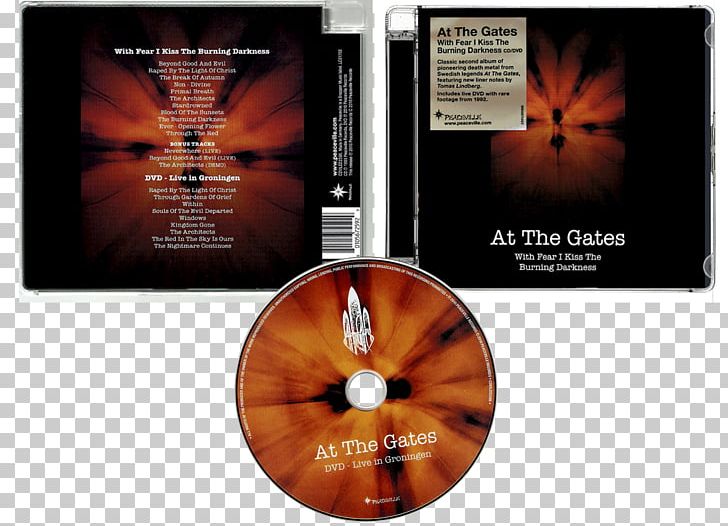 DVD At The Gates Melodic Death Metal Peaceville Records PNG, Clipart, At The Gates, Brand, Compact Disc, Death Metal, Dvd Free PNG Download