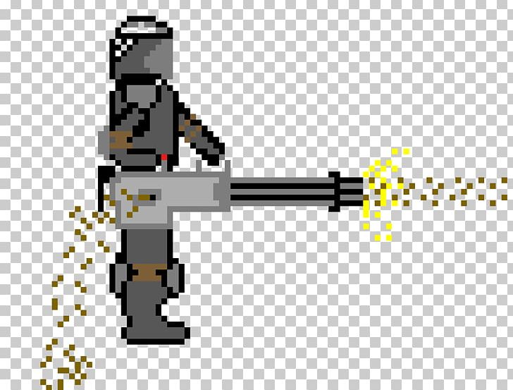 Pixel Art Minigun Weapon Cartoon PNG, Clipart, Angle, Cartoon, Gun, Juggernaut, Line Free PNG Download