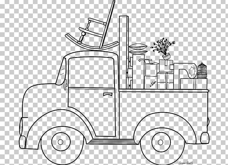 Coloring Book Pickup Truck Car Mover PNG, Clipart, Angle, Artwork, Automotive Design, Black And White, Book Free PNG Download