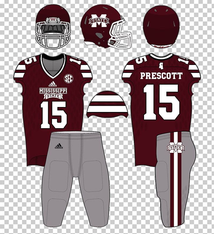 Mississippi State University Mississippi State Bulldogs Football T-shirt American Football Jersey PNG, Clipart, Adidas, American Football, Clothing, Egg Bowl, Football Equipment And Supplies Free PNG Download