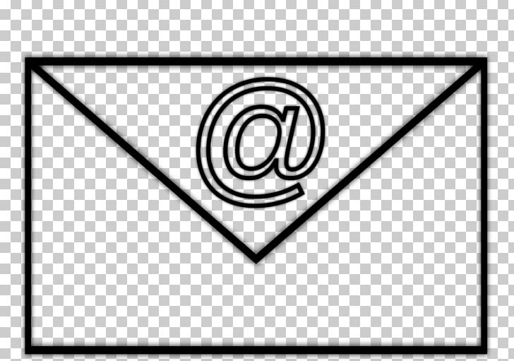 Email Computer Icons PNG, Clipart, Angle, Area, Black, Black And White, Circle Free PNG Download
