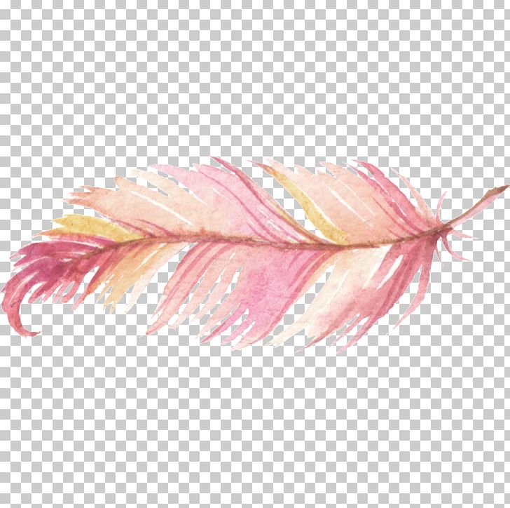 Watercolor Painting Feather Logo PNG, Clipart, Animals, Art, Color, Down, Falling Free PNG Download