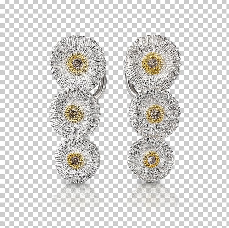 Earring Body Jewellery Flower PNG, Clipart, Body Jewellery, Body Jewelry, Buccellati, Daisy, Earring Free PNG Download