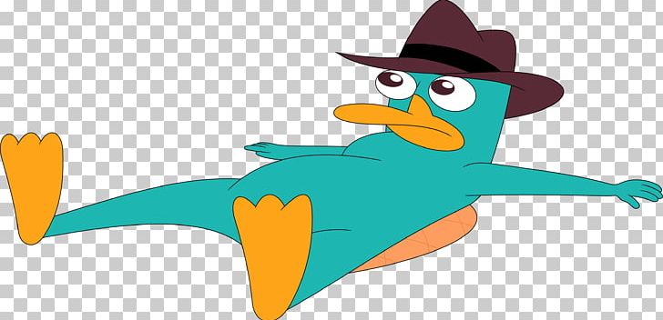 Perry The Platypus Dr. Heinz Doofenshmirtz Ferb Fletcher Phineas Flynn PNG, Clipart, Art, Beak, Bird, Cartoon, Coloring Book Free PNG Download