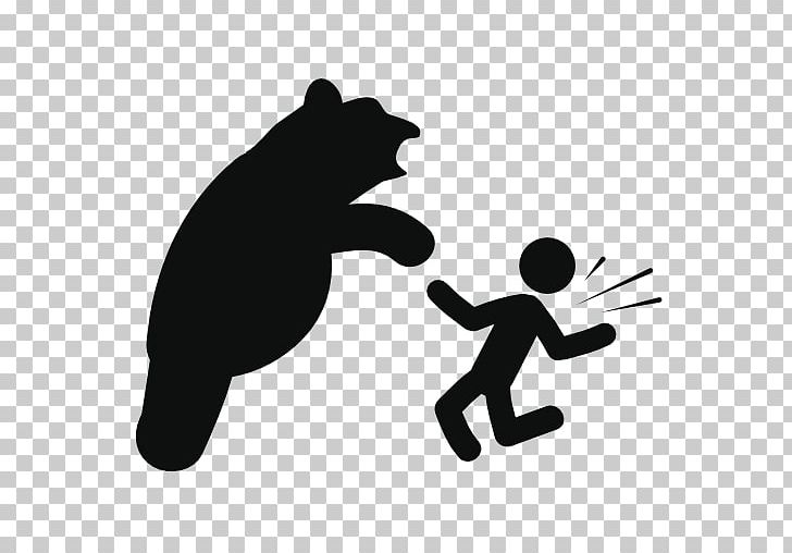 Computer Icons Bear Encapsulated PostScript PNG, Clipart, Animals, Attack, Bear, Black, Black And White Free PNG Download