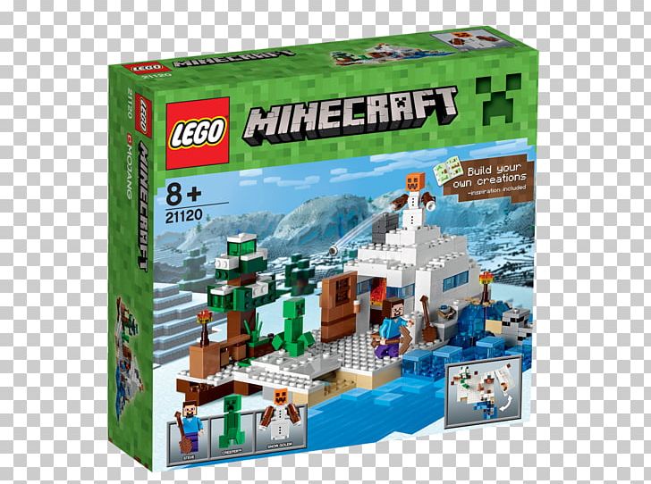 Lego Minecraft LEGO 21120 Minecraft The Snow Hideout Toy PNG, Clipart, Construction Set, Hideout, Lego, Lego 21119 Minecraft The Dungeon, Lego Games Free PNG Download