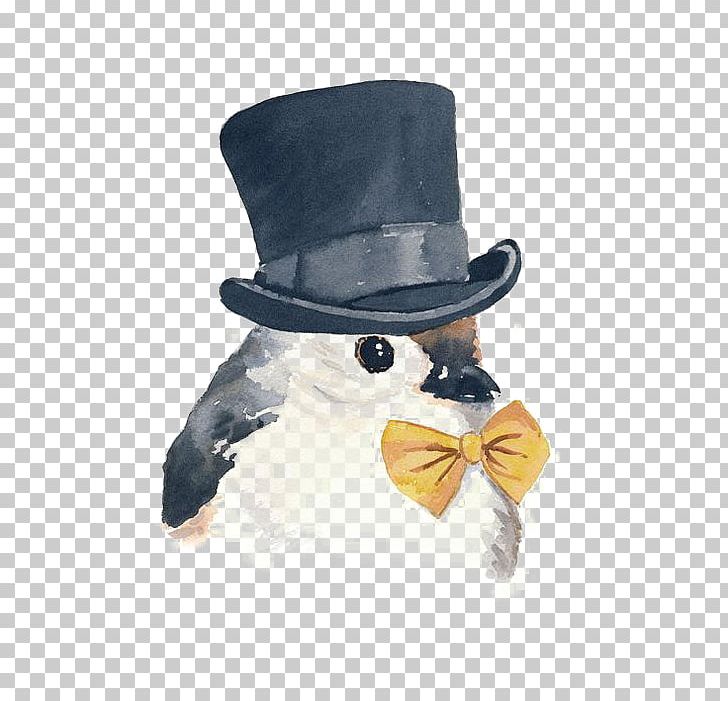 Bird Top Hat Drawing Illustration PNG, Clipart, Animals, Beak, Bow, Bow Tie, Cartoon Free PNG Download