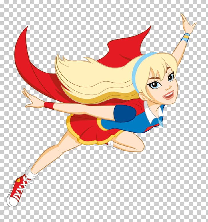 Supergirl Kara Zor-El Wonder Woman Batgirl Superhero PNG, Clipart, Anime, Arm, Art, Cartoon, Comics Free PNG Download
