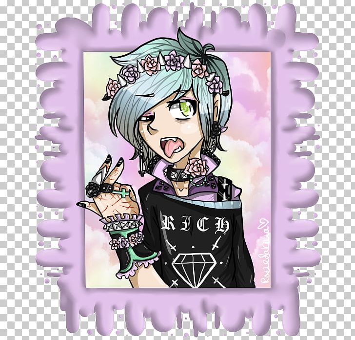 Pastel Goth Anime Girl Png Image  Cute Goth Anime GirlsPastel Goth Png   free transparent png images  pngaaacom