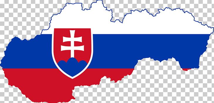 Flag Of Slovakia Map Nad Tatrou Sa Blýska PNG, Clipart, Area, Blank Map, Blue, Contour Line, Flag Free PNG Download