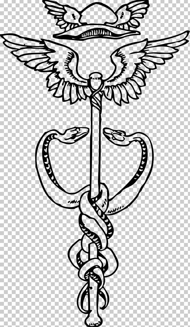 Staff Of Hermes Symbol PNG, Clipart, Artwork, Black And White, Caduceus As A Symbol Of Medicine, Clip Art, Computer Icons Free PNG Download