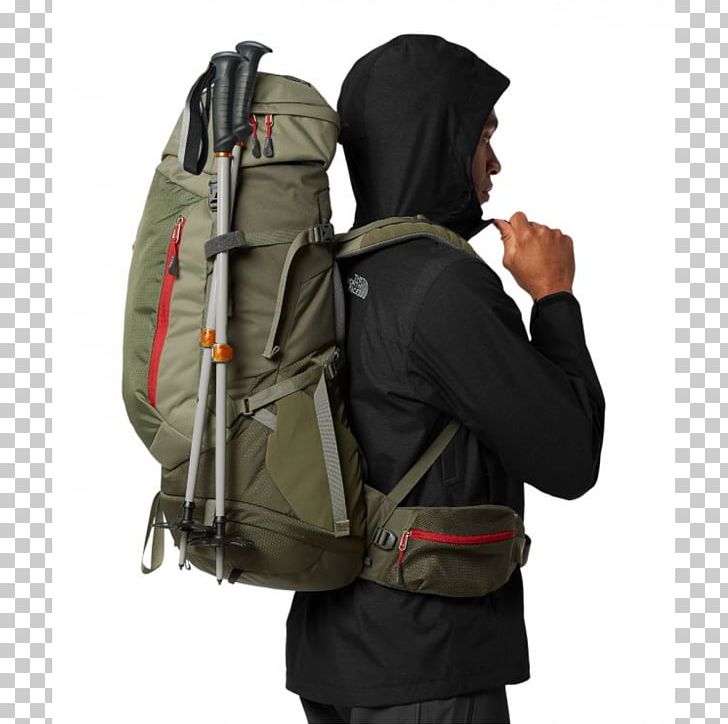 north face backpack camping