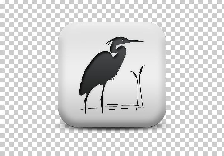 Computer Icons Great Blue Heron Water Bird PNG, Clipart, Animal, Beak, Bird, Bird Icon, Black And White Free PNG Download