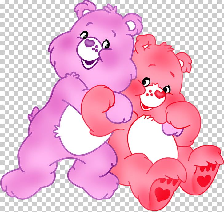 Care Bears Cheer Bear Love-A-Lot Bear Bashful Heart Bear PNG, Clipart, Animals, Bashful, Bashful Heart Bear, Bear, Care Bears Free PNG Download