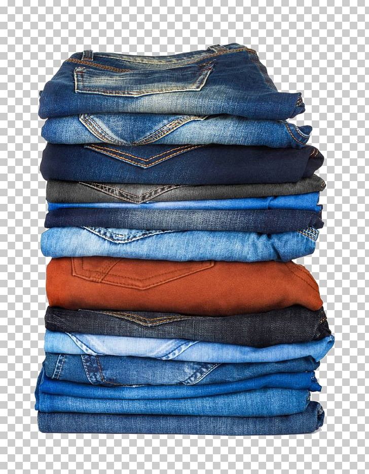 Jeans T-shirt Clothing Stock Photography PNG, Clipart, Blue, Clothes, Clothing, Cotton, Cotton Fabric Free PNG Download