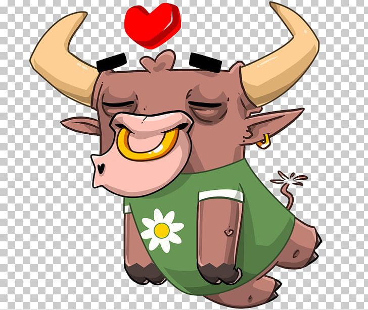 Telegram Sticker Cattle PNG, Clipart, Animal, Art, Artwork, Cartoon, Cattle Free PNG Download