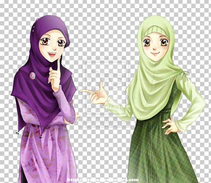 Islam Muslim Hijab Animated Cartoon PNG, Clipart, Animated Cartoon, Animation, Anime, Assalamu Alaykum, Cartoon Free PNG Download