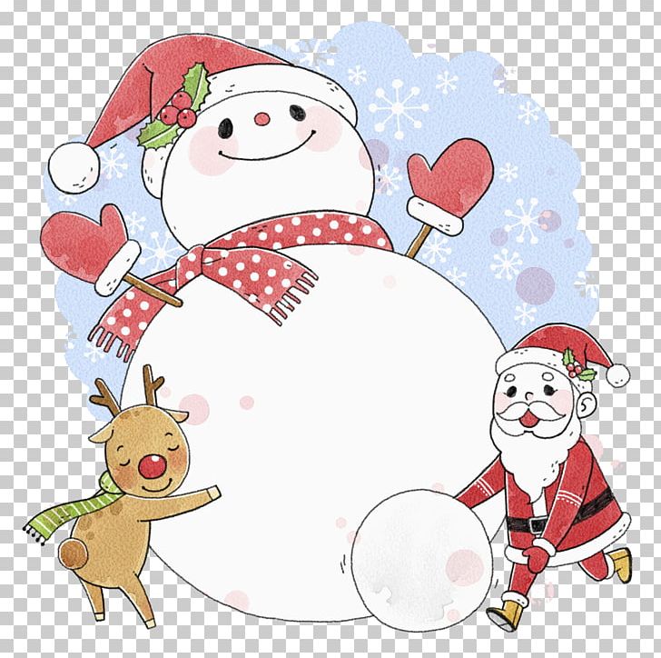 Santa Claus Christmas Ornament Snowman PNG, Clipart, Area, Art, Cartoon, Cartoon Man, Christmas Free PNG Download