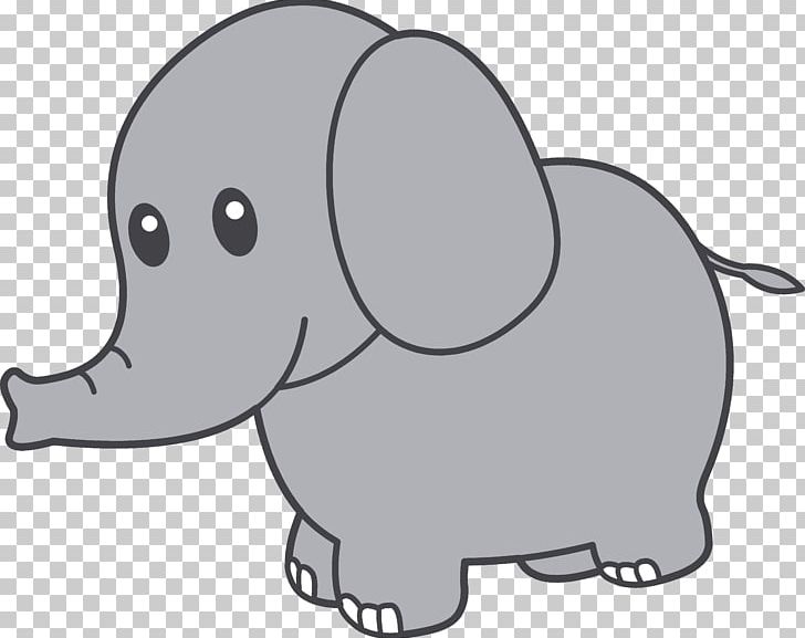Elephant Cuteness Giant Panda PNG, Clipart, African Elephant, Animal, Art, Black And White, Blog Free PNG Download