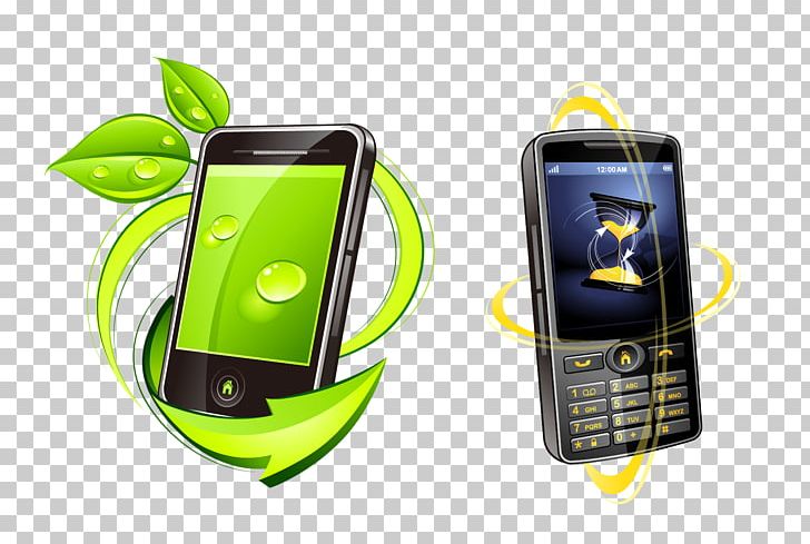 Mobile Technology Illustration PNG, Clipart, Electronic Device, Encapsulated Postscript, Fall Leaves, Gadget, Green Arrow Free PNG Download