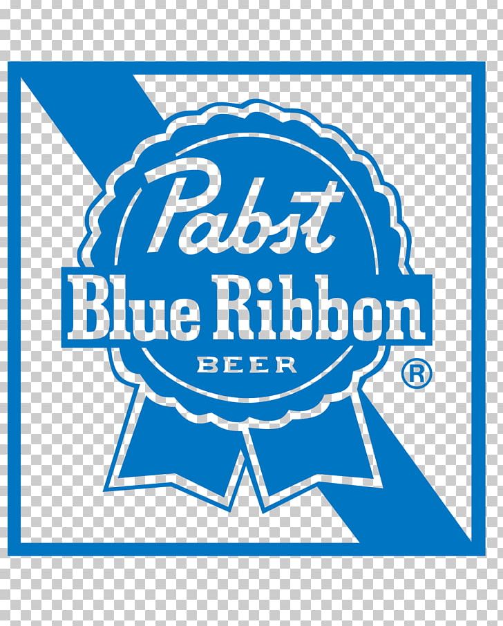 Pabst Blue Ribbon Beer Pabst Brewing Company Logo PNG, Clipart, Beer Vector, Blue, Blue Background, Blue Flag, Blue Ribbon Free PNG Download