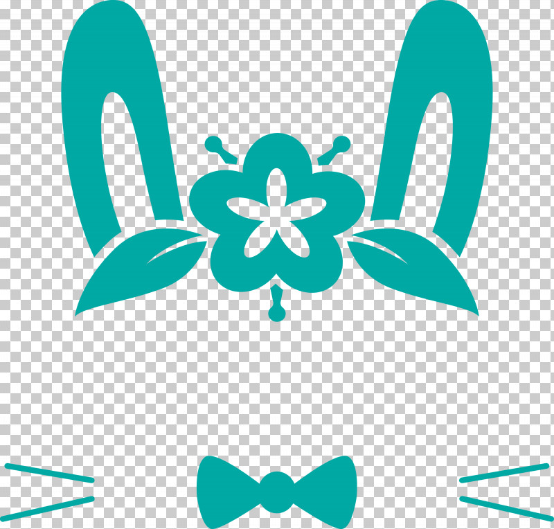 Easter Bunny Easter Day Cute Rabbit PNG, Clipart, Cute Rabbit, Easter Bunny, Easter Day, Green, Logo Free PNG Download