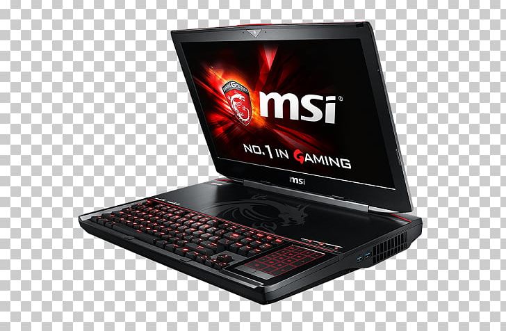 Laptop Intel MSI GT80S Titan SLI MSI GT83VR Titan SLI Scalable Link Interface PNG, Clipart, Computer, Electronic Device, Electronics, Geforce, Intel Free PNG Download