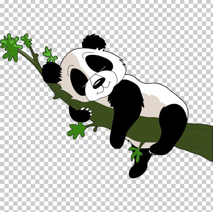 The Giant Panda Wall Decal Sticker PNG, Clipart, Asleep, Bathroom, Branch, Carnivoran, Cartoon Free PNG Download