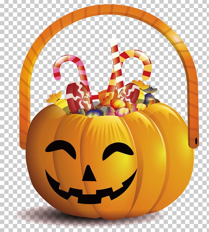 Jack-o'-lantern Candy Pumpkin PNG, Clipart, Atmosphere, Basket, Calabaza, Candy, Candy Basket Free PNG Download