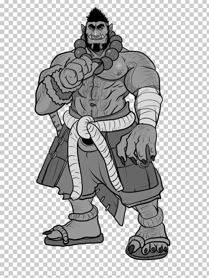 World Of Warcraft Drawing Male PNG, Clipart, Arm, Armour, Art, Bara, Black And White Free PNG Download