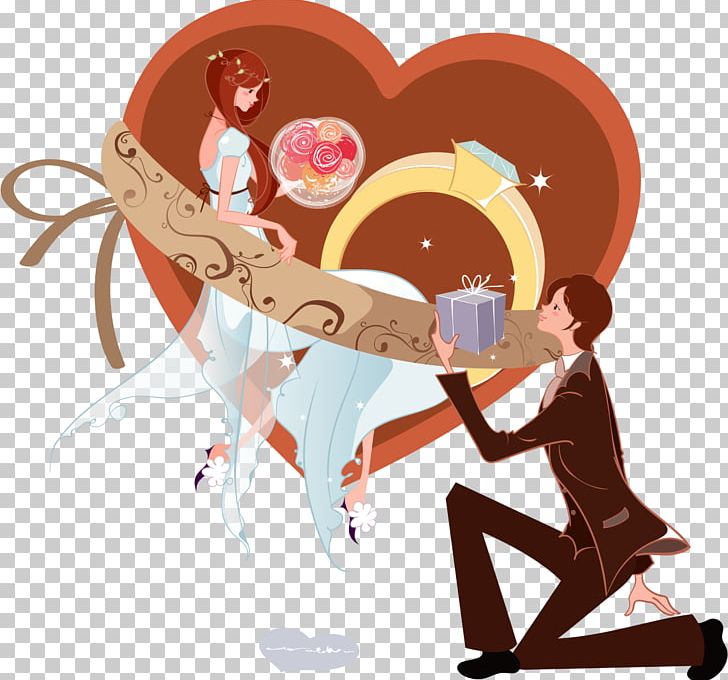 Marriage Proposal Cartoon Significant Other PNG, Clipart, Bride, Bridegroom, Cartoon Characters, Cartoon Couple, Clip Art Free PNG Download