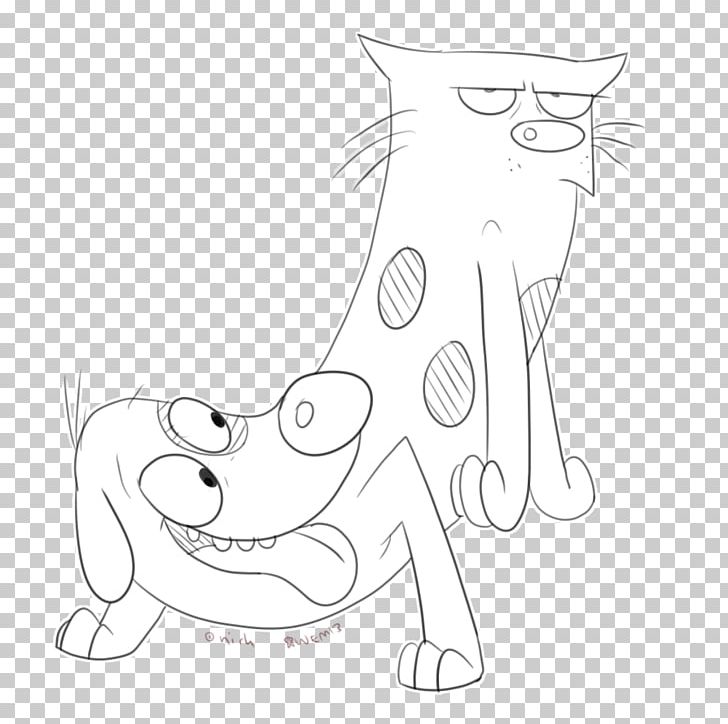 Whiskers Cat Dog Drawing PNG, Clipart, Animals, Area, Artwork, Black, Black And White Free PNG Download