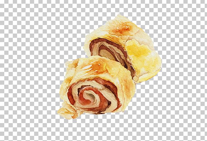 Anpan Danish Pastry Watercolor Painting Red Bean Paste PNG, Clipart, Baked, Baked Goods, Baking, Bean, Bread Free PNG Download
