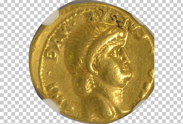 Coin Gold Numismatic Guaranty Corporation Aureus Roman Currency PNG, Clipart, Aureus, Brass, Claudius, Coin, Coin Grading Free PNG Download
