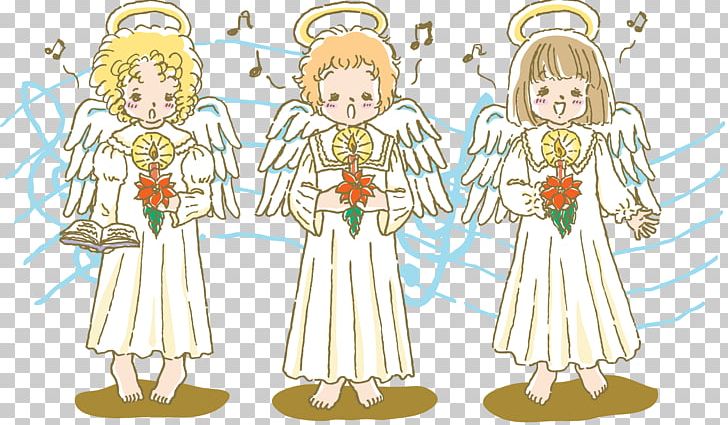 Christmas Singing Angel PNG, Clipart, Anime, Art, Carol, Cartoon, Child Free PNG Download