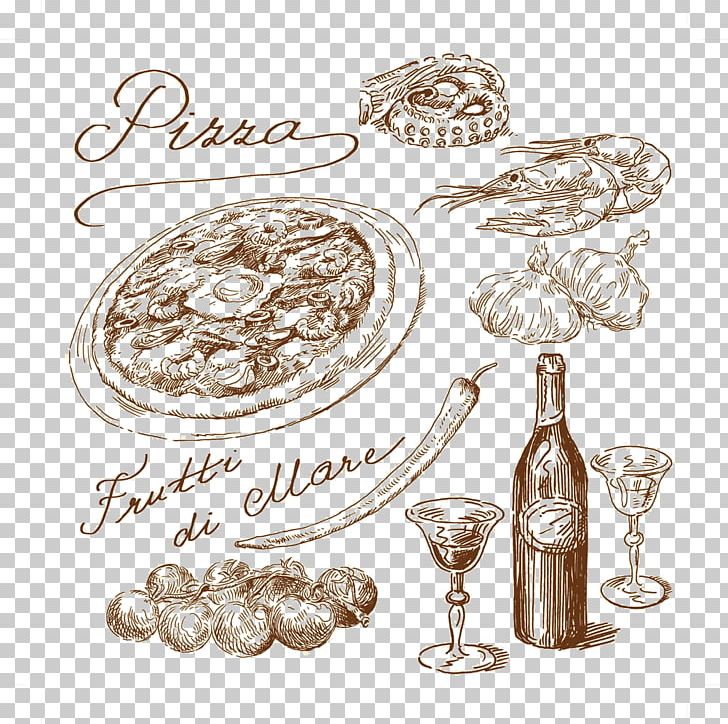 Italian Cuisine Pizza Global Cuisine Drawing PNG, Clipart, Creative Background, Creative Logo Design, Encapsulated Postscript, Food, Fruit Free PNG Download