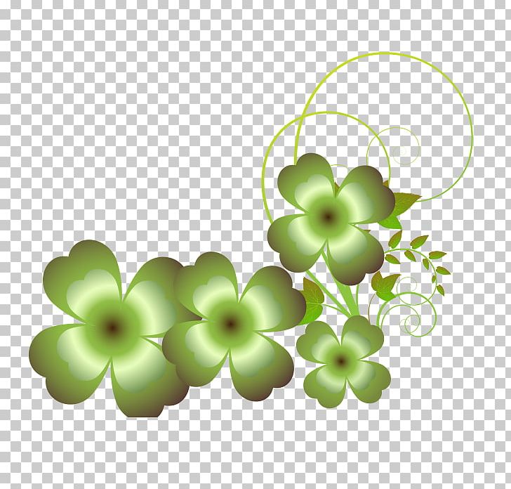 Green Four-leaf Clover PNG, Clipart, Background Green, Clover, Decoration, Download, Drawing Free PNG Download