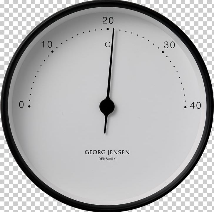 Clock Hygrometer Thermometer Georg Jensen A/S Barometer PNG, Clipart, Barometer, Black, Circle, Clock, Danish Design Free PNG Download