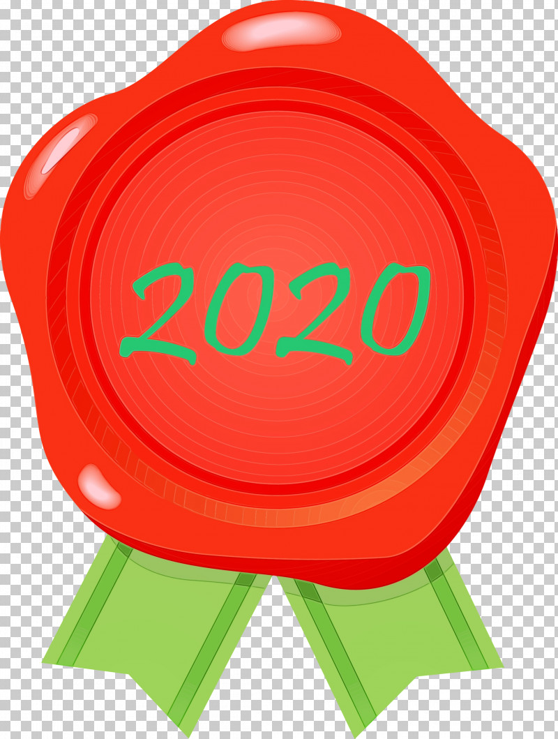 Red Green Signage PNG, Clipart, 2020, Green, Happy New Year 2020, New Years 2020, Paint Free PNG Download