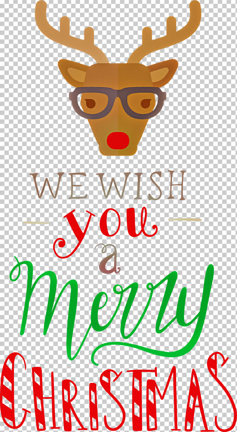 Merry Christmas We Wish You A Merry Christmas PNG, Clipart, Biology, Deer, Happiness, Merry Christmas, Meter Free PNG Download