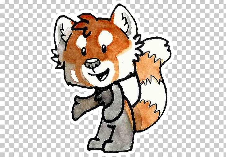 Cat Red Panda Giant Panda Sticker Telegram PNG, Clipart, Animal, Animal Figure, Animals, Art, Bear Free PNG Download