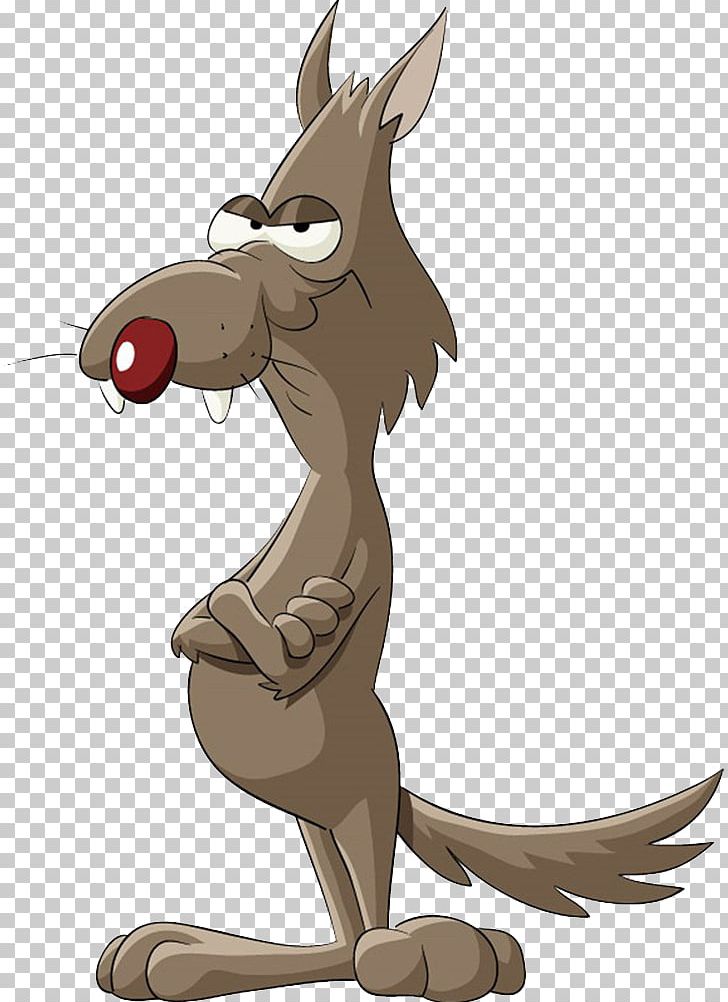 Gray Wolf Cartoon Illustration PNG, Clipart, Animal, Animals, Blueprint, Brown, Camel Like Mammal Free PNG Download