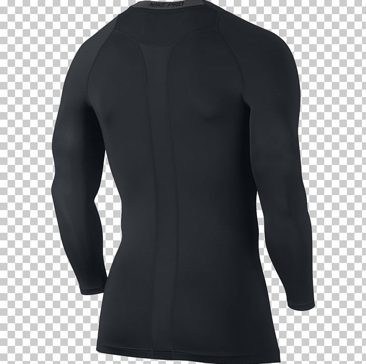 Long-sleeved T-shirt Nike Long-sleeved T-shirt PNG, Clipart, Active Shirt, Adidas, Black, Clothing, Compression Free PNG Download