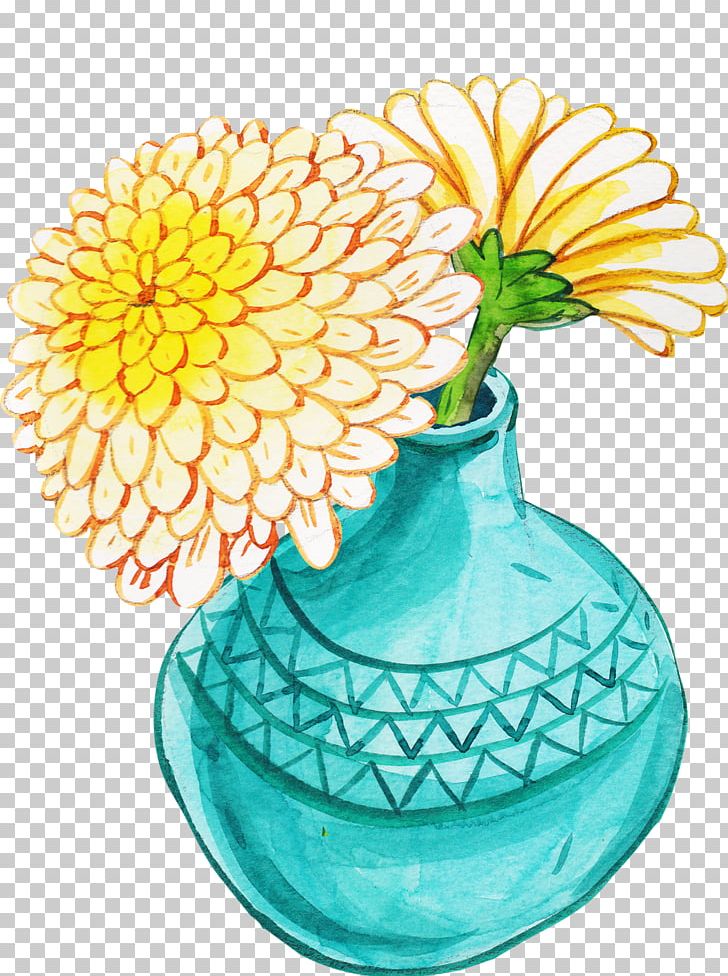 Vase PNG, Clipart, Blue, Blue Vase, Chrysanthemum, Cut Flowers, Daisies Free PNG Download