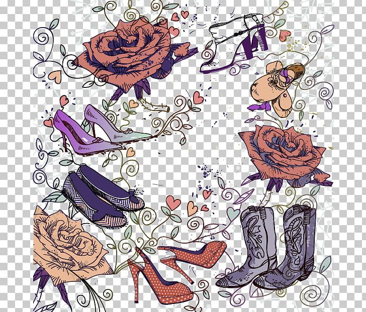 Fashion Shoe Illustration PNG, Clipart, Adobe Illustrator, Apparel, Cartoon, Fashion, Fashion Accesories Free PNG Download