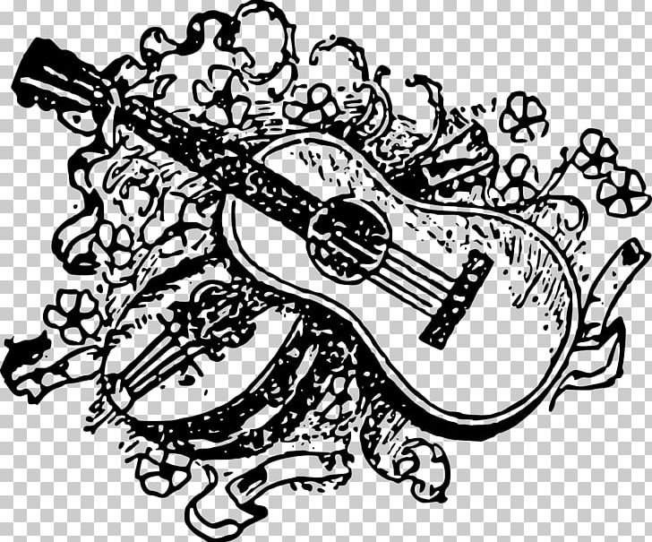 Musical Instruments Guitar PNG, Clipart, Art, Artwork, B W, Guitar Accessory, Monochrome Free PNG Download